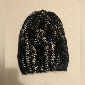 Apt. 9 Black and White Knit Hat